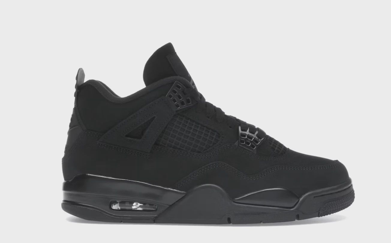 Air Jordan 4 Retro Black Cat (2025) • Brand New [5954]