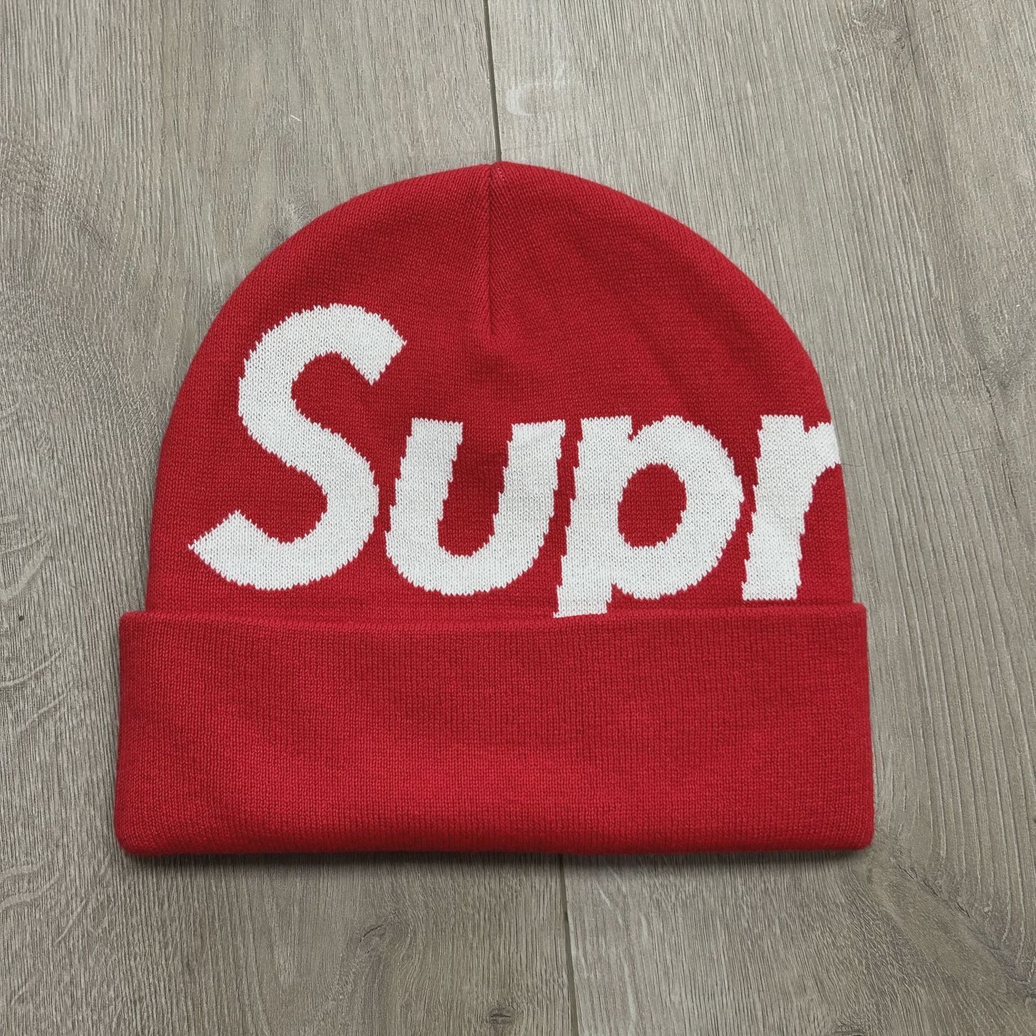 Supreme Beanie All Over Red • Brand New [4384]