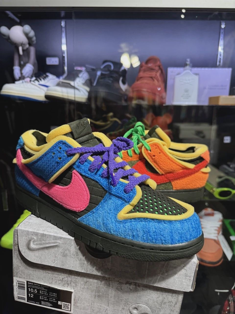 Nike Dunk Low Cactus Plant Flea Market Swamp Sponge Photo Blue • Pre-Owned [6147]