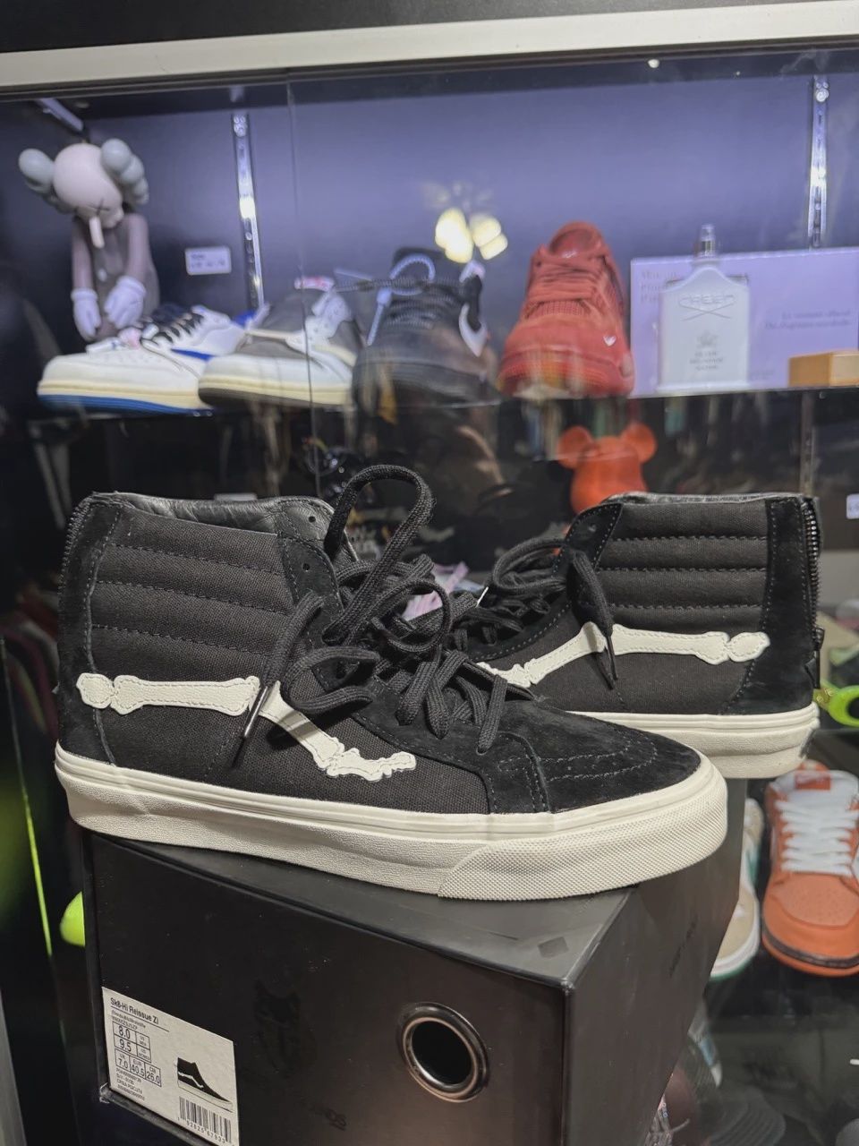 Vans Sk8-Hi Zip Blends Bones (2020) • Pre-Owned [8038]
