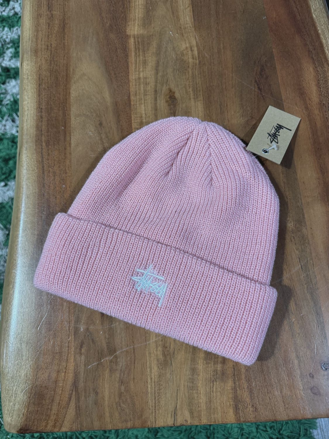Stussy Beanie Pink • Brand New [6688]