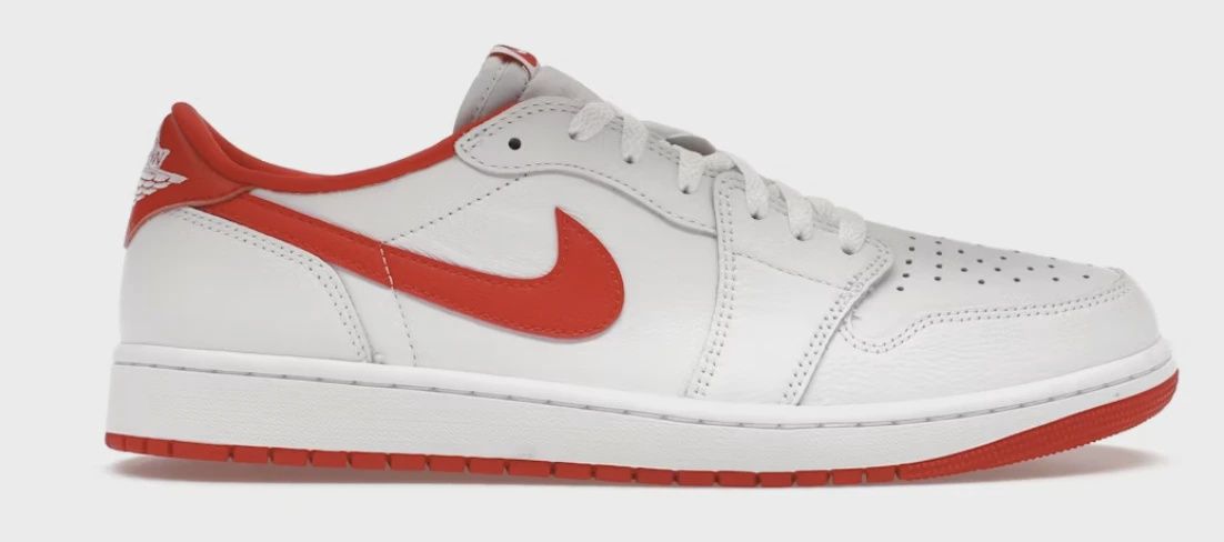 Air Jordan 1 Retro Low Original University Red NO BOX • Brand New [7114]