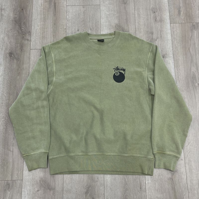 Stussy 8 ball sweater • Pre-Owned [3721]