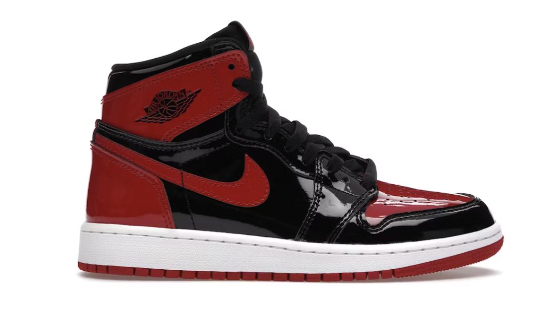 Jordan 1 Retro High OG Patent Bred (GS)• Brand New [0840]