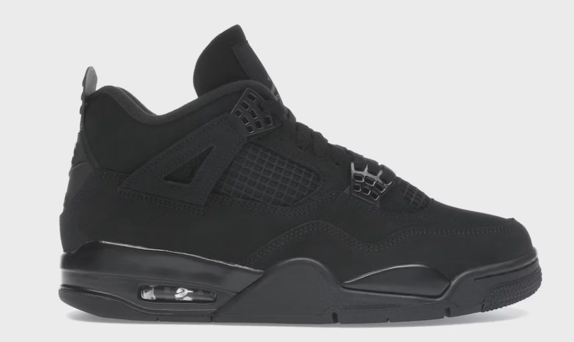 Air Jordan 4 Retro Black Cat (2025) • Brand New [1735]