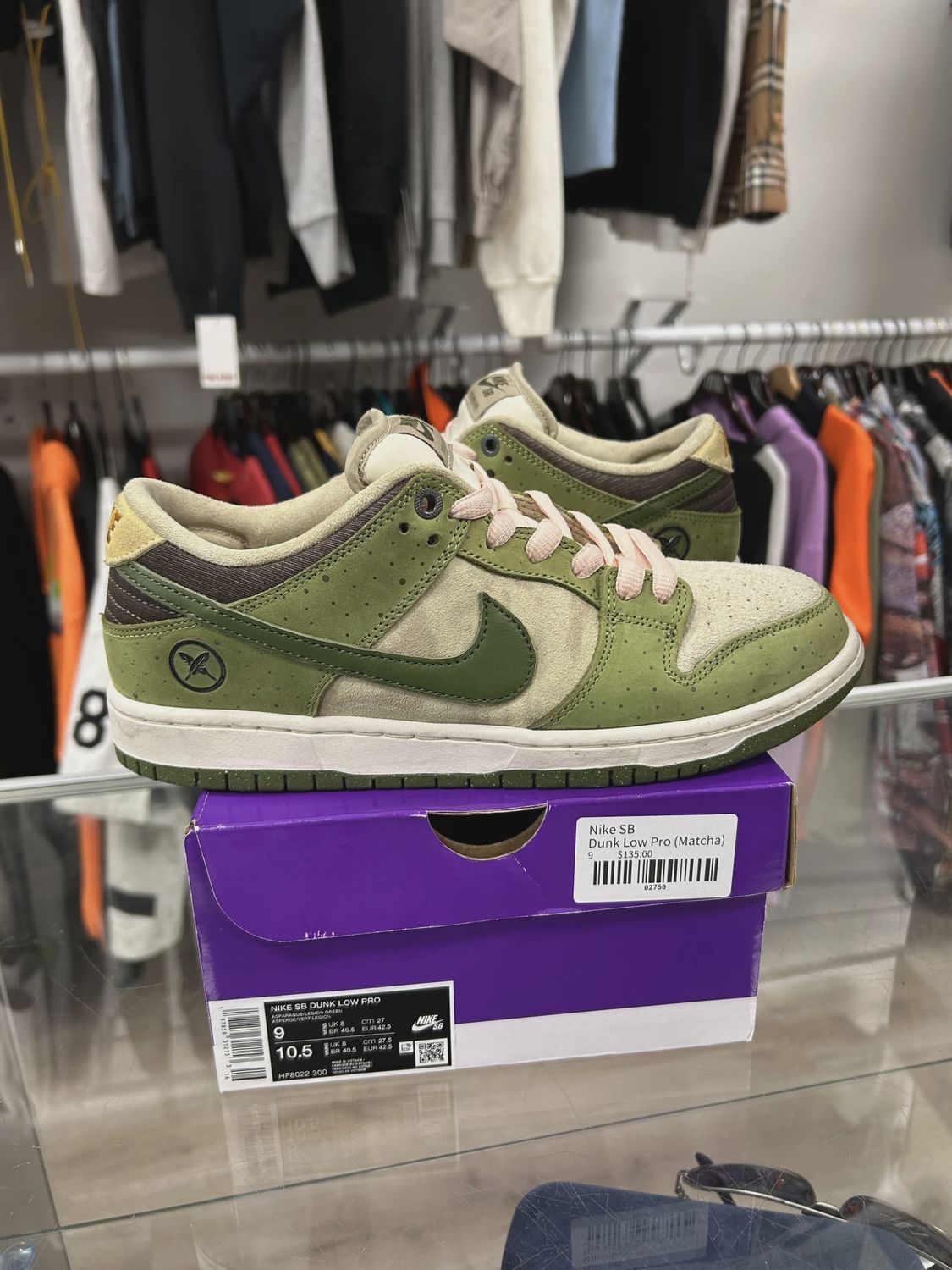 Nike SB Dunk Low Yuto Horigome Matcha • Pre-Owned [0276]