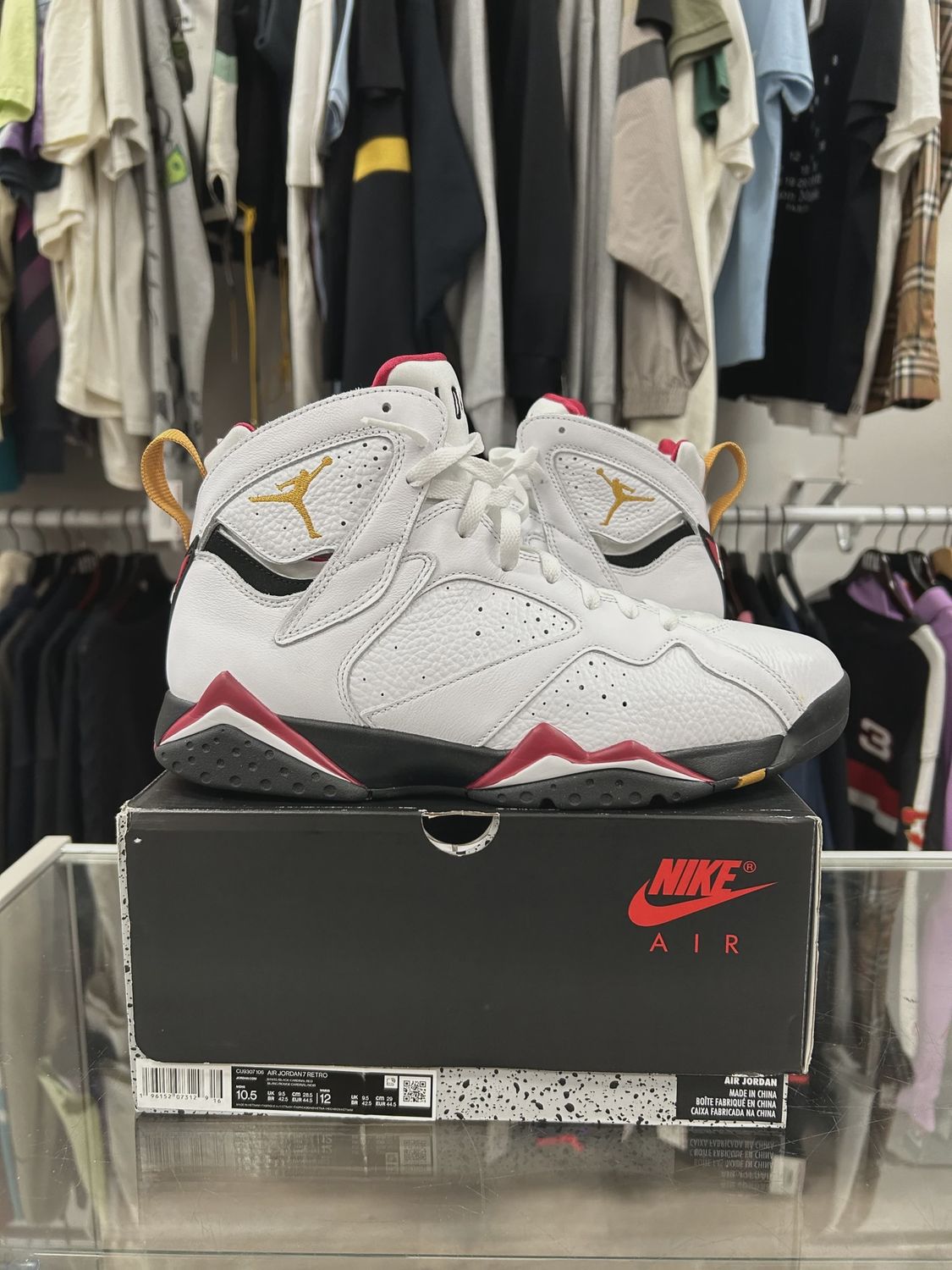 Jordan 7 Retro Cardinal (2022) • Pre-Owned [8751]