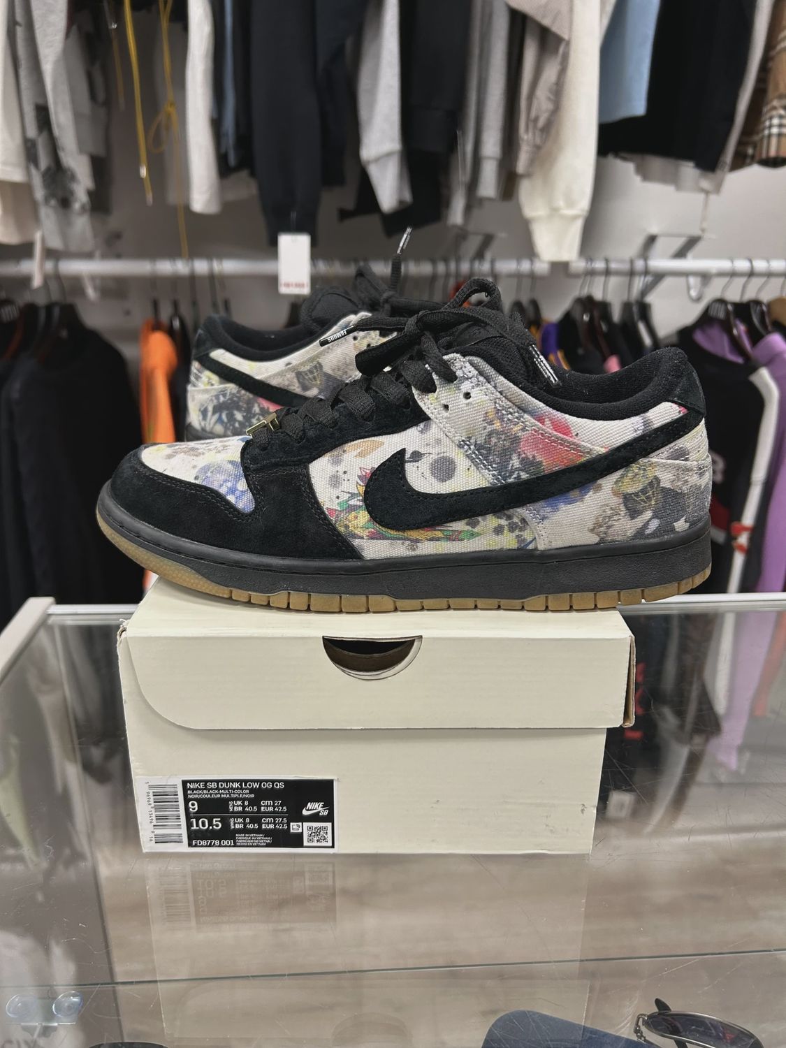 Nike SB Dunk Low Supreme Rammellzee • Pre-Owned [8163]