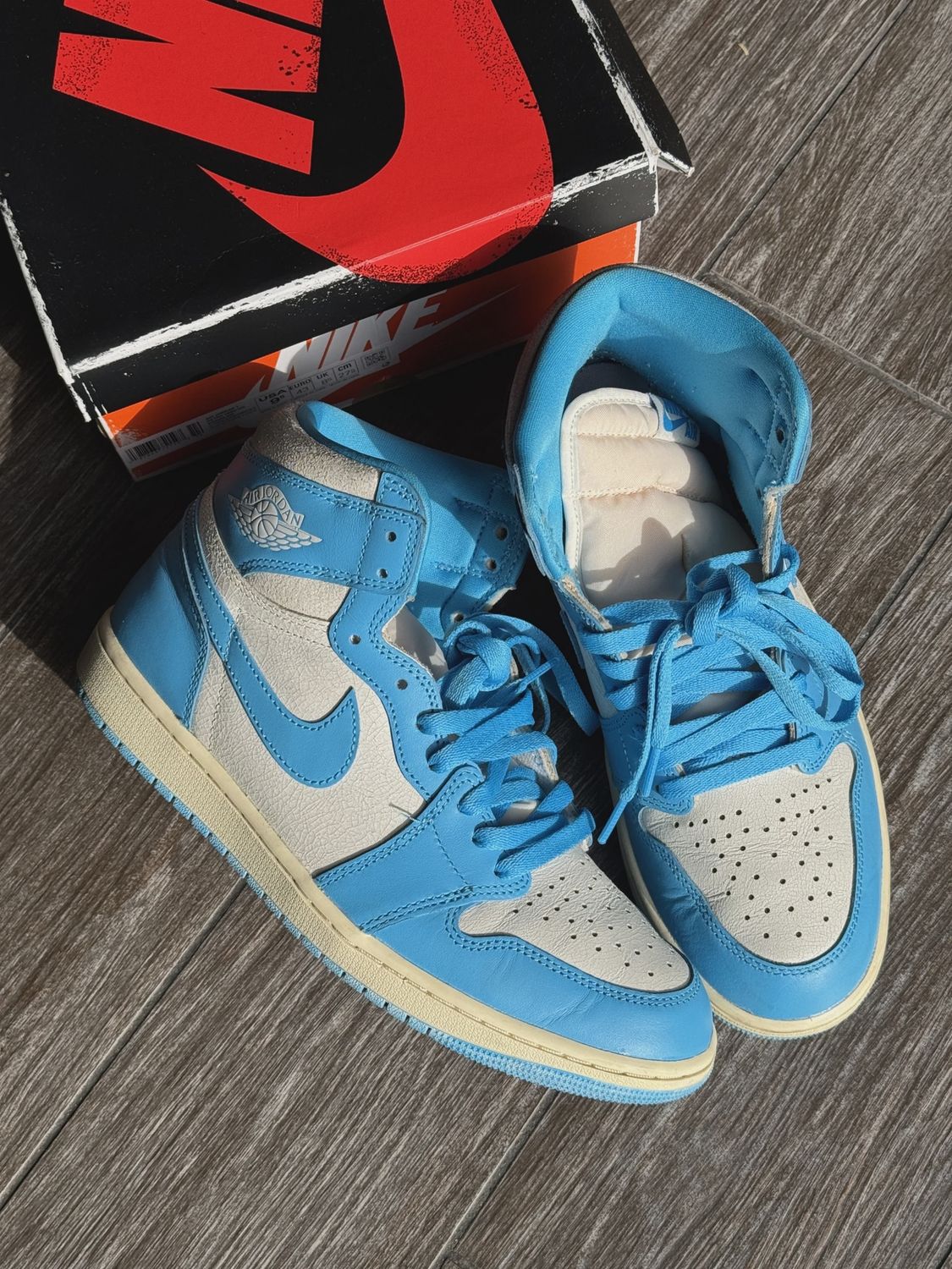 Air Jordan 1 Retro High Original UNC Reimagined • Pre-Owned [6278]