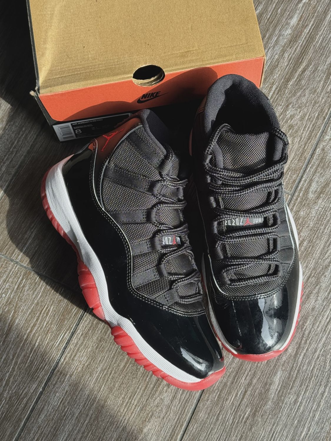 Air Jordan 11 Retro Playoffs Black Red (2019) • Pre-Owned [9095]