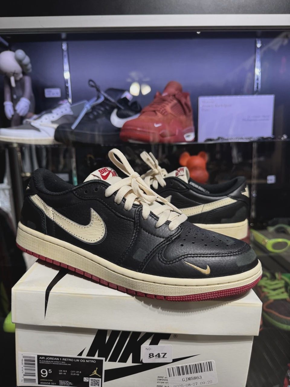 Air Jordan 1 Retro Low Original Nigel Sylvester Better With Time • Brand New [2284]