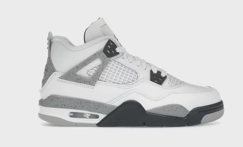 Air Jordan 4 Retro White Cement (2025) (Toddler) • Brand New [7916]