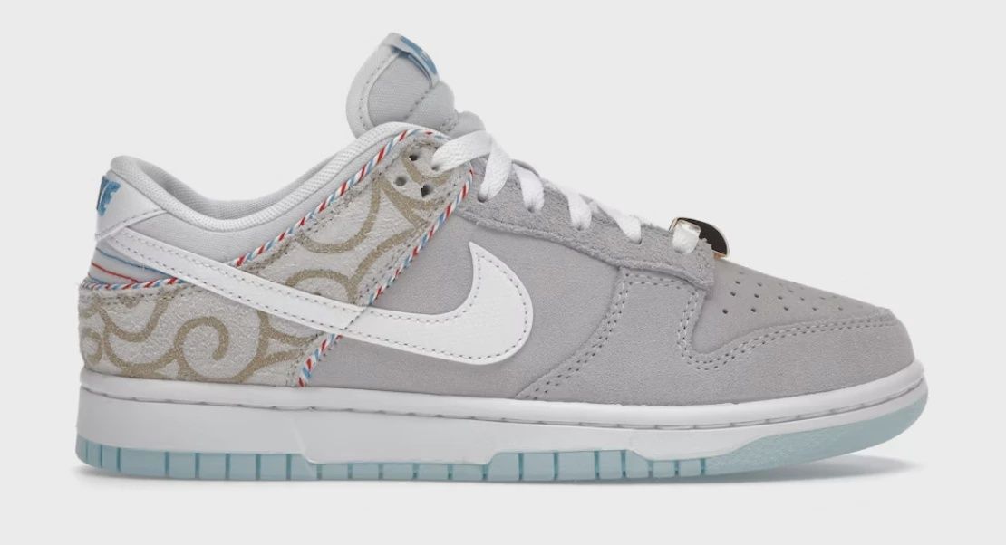 Nike Dunk Low SE Barber Shop Grey • Brand New [9855]