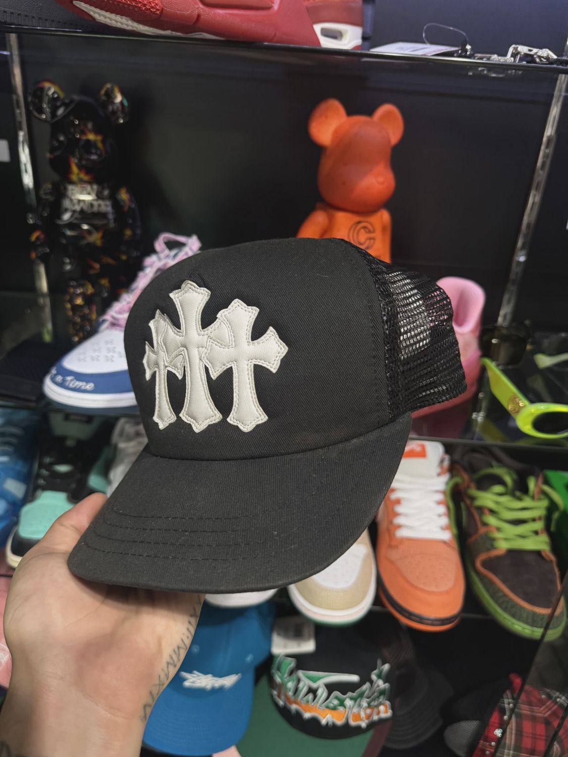 Chrome Hearts Triple Cross Trucker • Pre-Owned [1440]