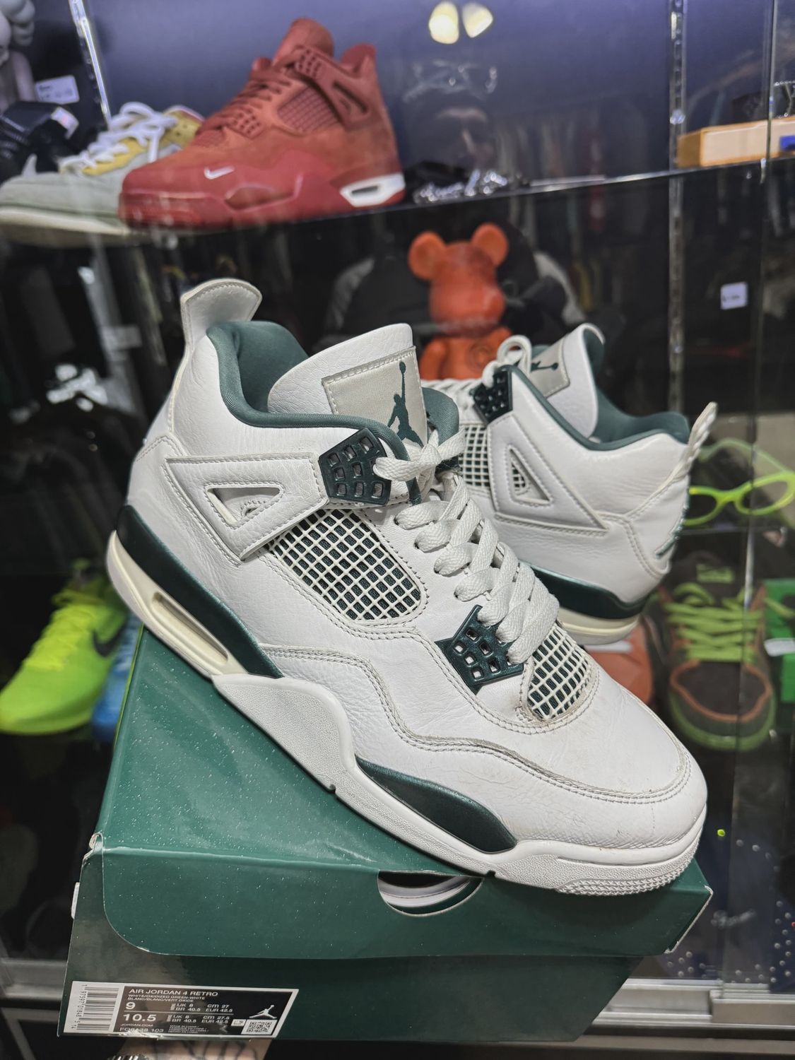 Air Jordan 4 Retro Oxidized Green • Pre-Owned [9923]