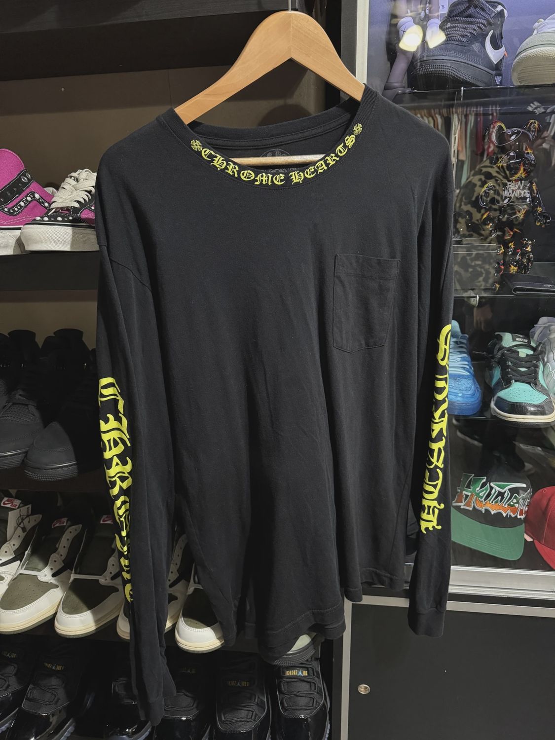 Chrome Hearts Yellow Script Long Sleeve size L • Pre-Owned [5248]