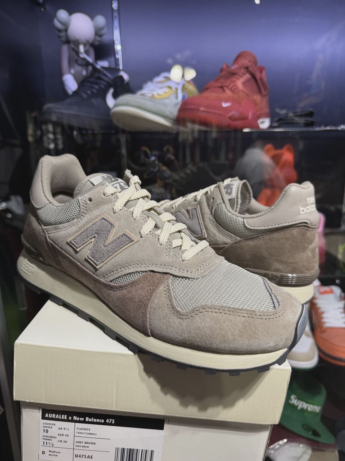 New Balance 475 AURALEE Grey • Pre-Owned [6146]