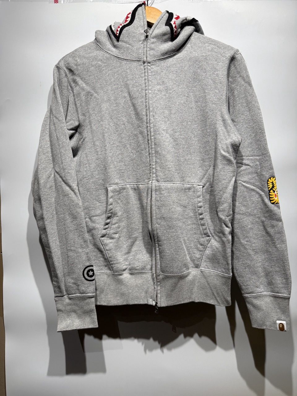 BAPE SHARK FACE ZIP UP, Clothing Size: M, Product Condition: Pre-Owned