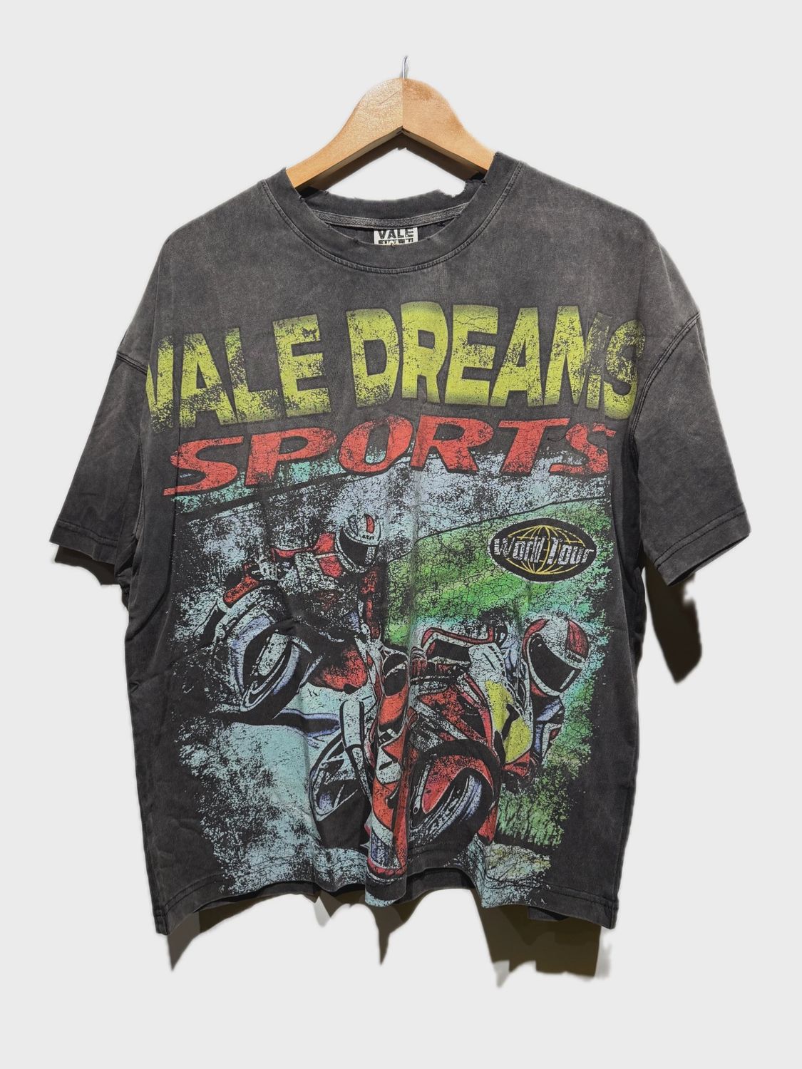 Vale Forever Motocroxxx Tee Black size Small • Brand New [9334]