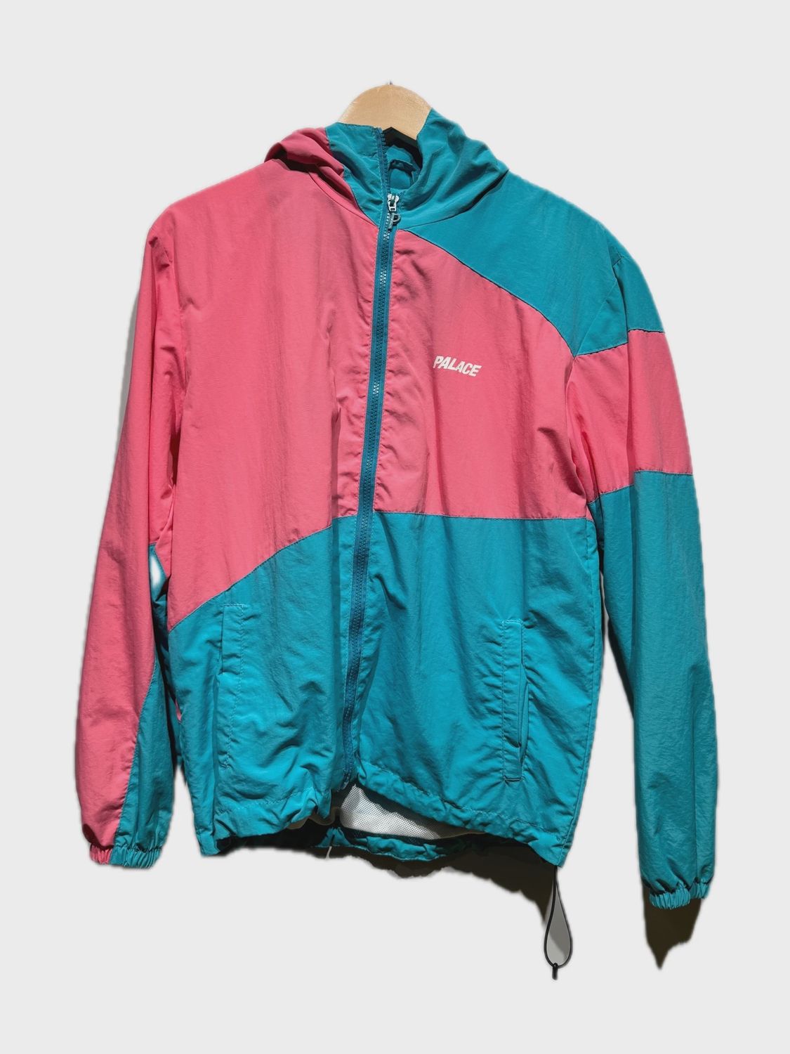 Palace Pink Baby Blue Track Jacket size Small • Pre-Owned [2765]
