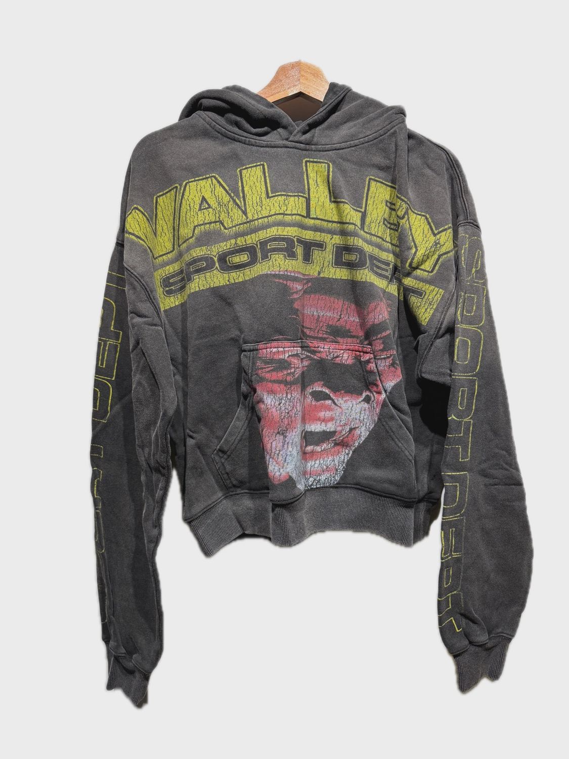 Vale Forever Hellboy Pullover Hoodie Black size Small • Brand New [6862]