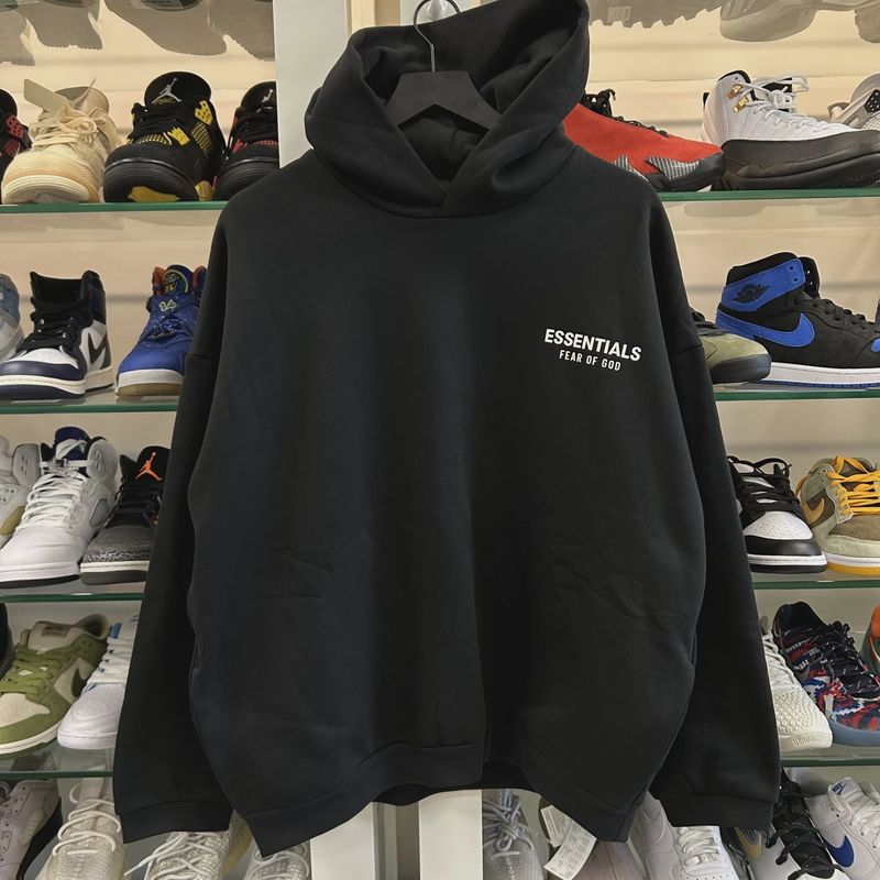Essentials Black Hoodie  • Pre-Owned [9004]