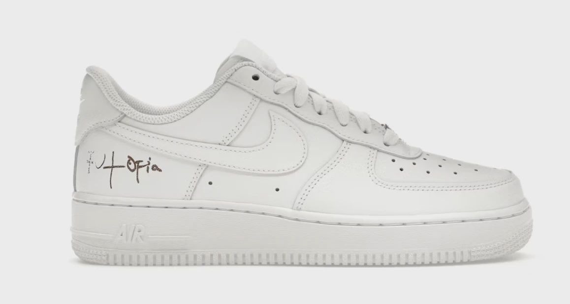 Nike Air Force 1 Low '07 White (Travis Scott Cactus Jack Utopia Edition) (Women's) • Brand New [5259]
