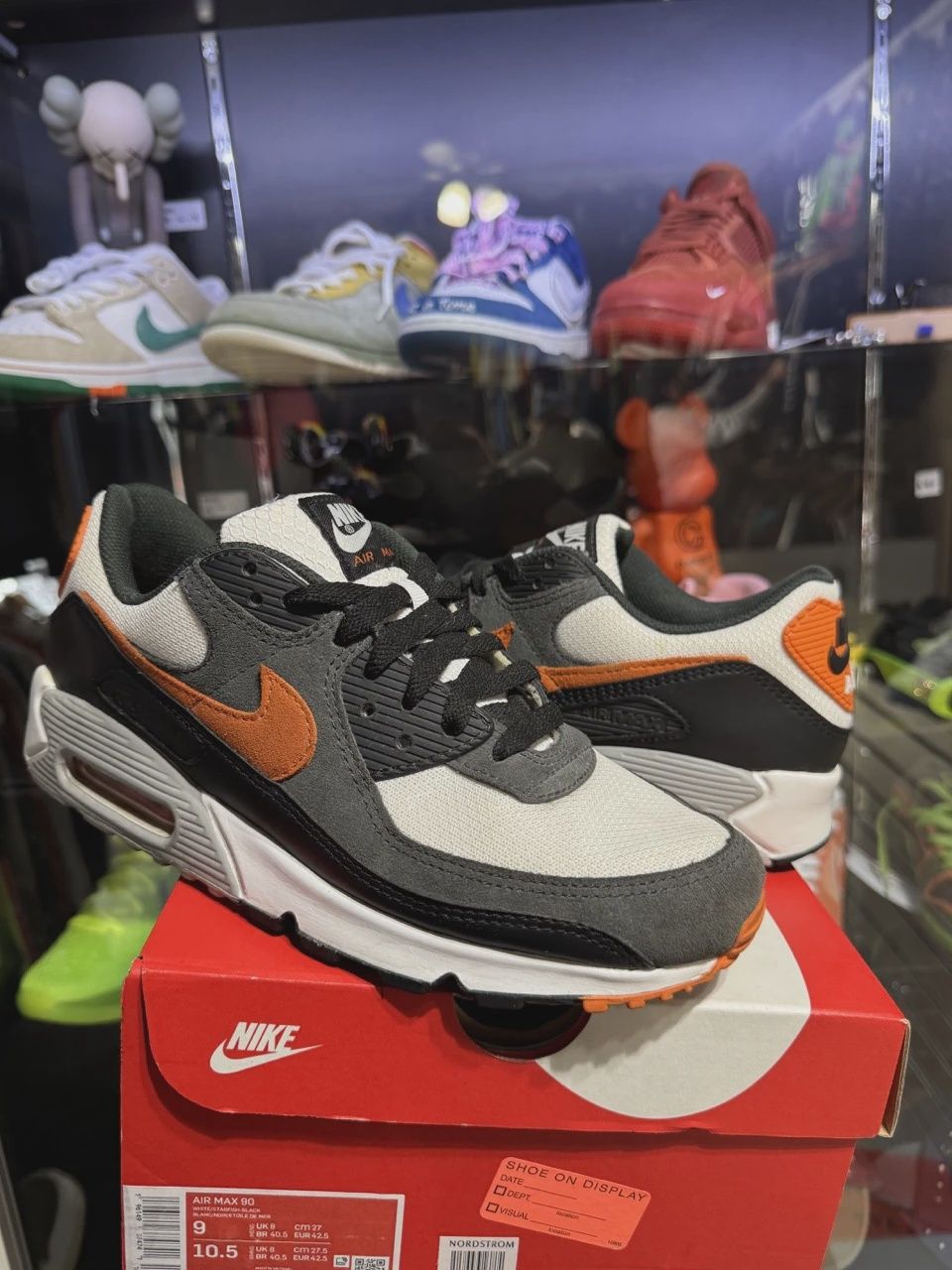 Nike Air Max 90 White Starfish Black • Pre-Owned [9206]