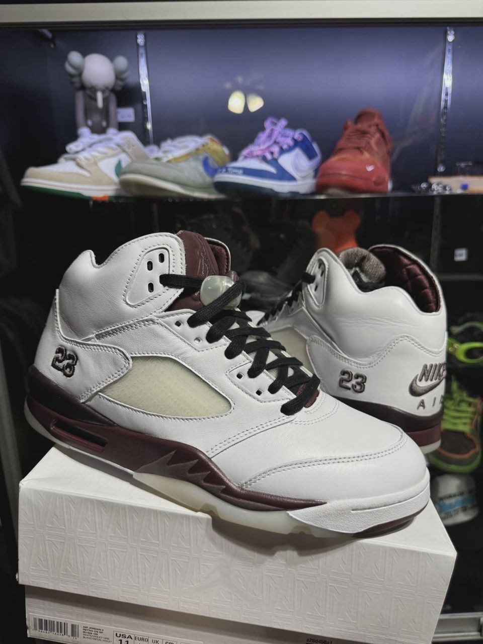 Air Jordan 5 Retro A Ma Maniére Black Collective • Pre-Owned [1536]