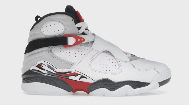Air Jordan 8 Retro White True Red (2025) • Brand New [7303]