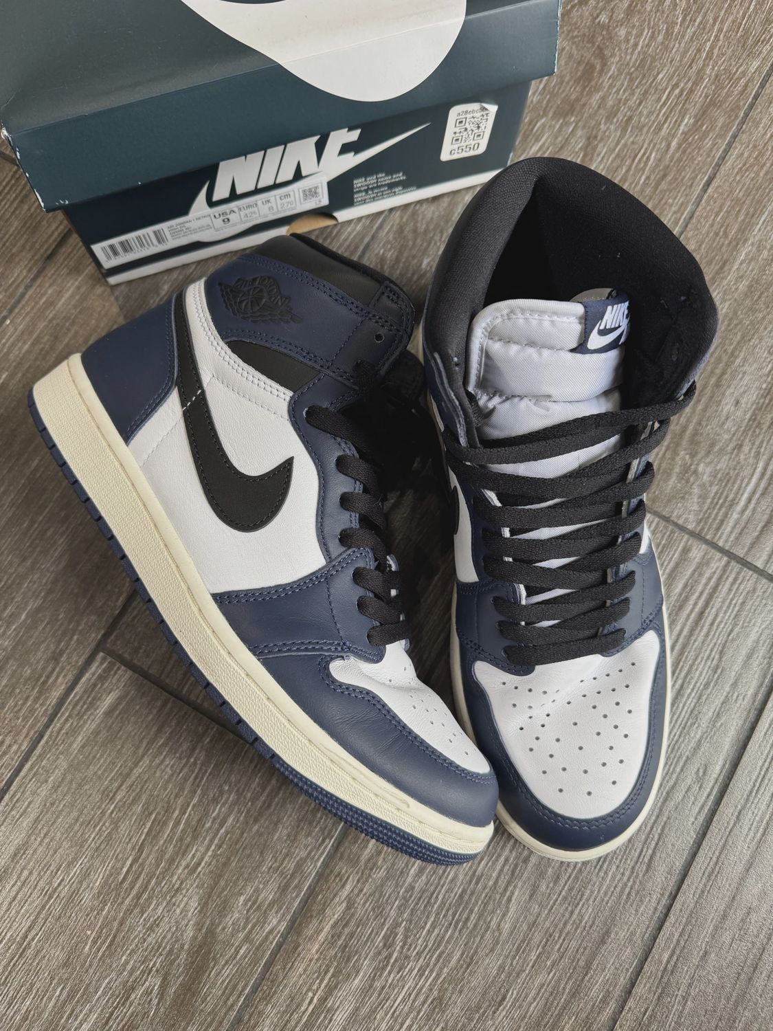 Air Jordan 1 Retro High Original Midnight Navy • Pre-Owned [6968]