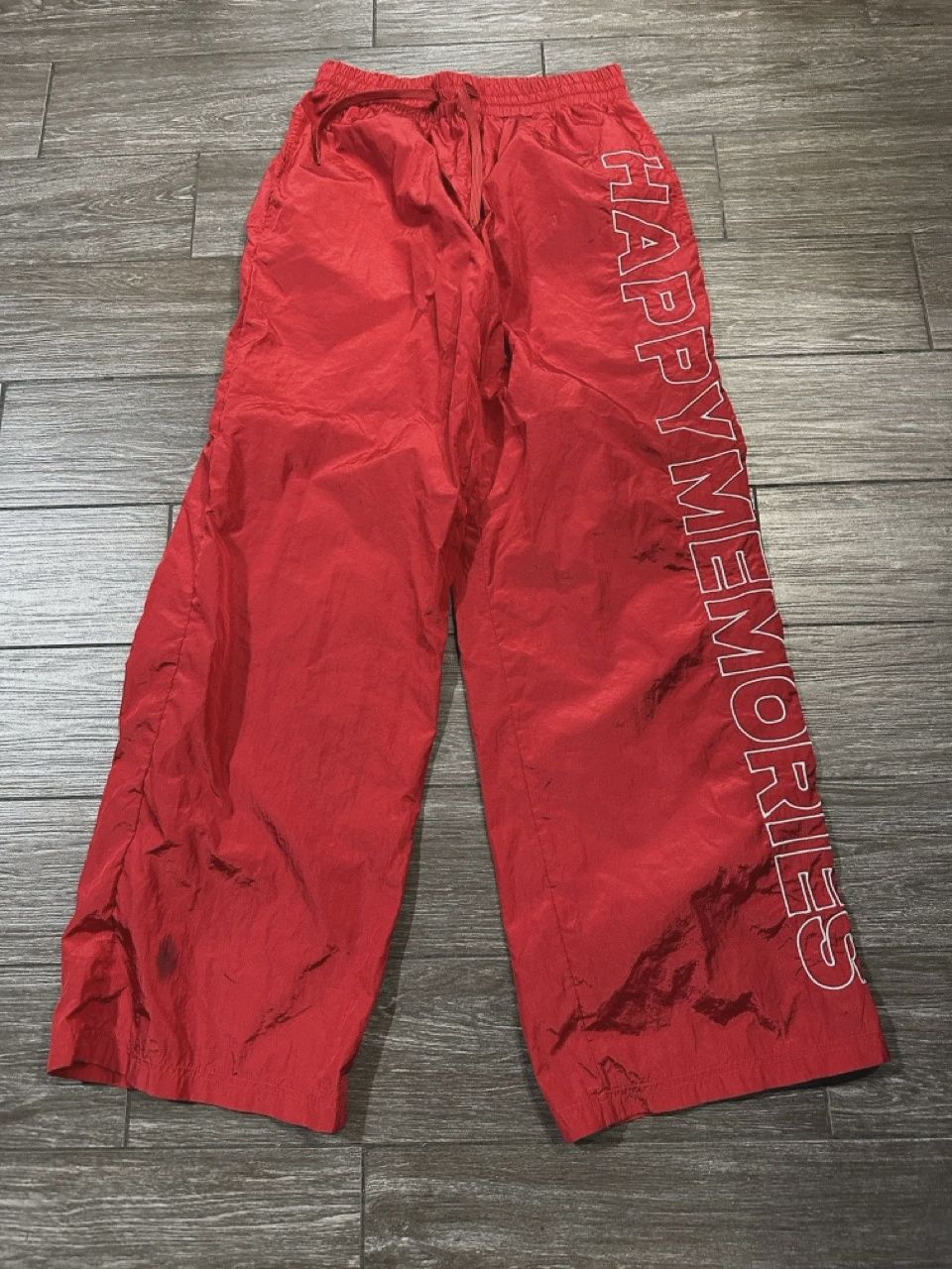 HMDD Red Sweatpants size Large • Pre-Owned [9924]
