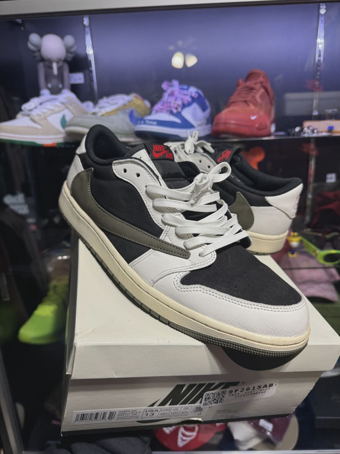 Air Jordan 1 Retro Low Original SP Travis Scott Olive (Women's) • Pre-Owned [1409]