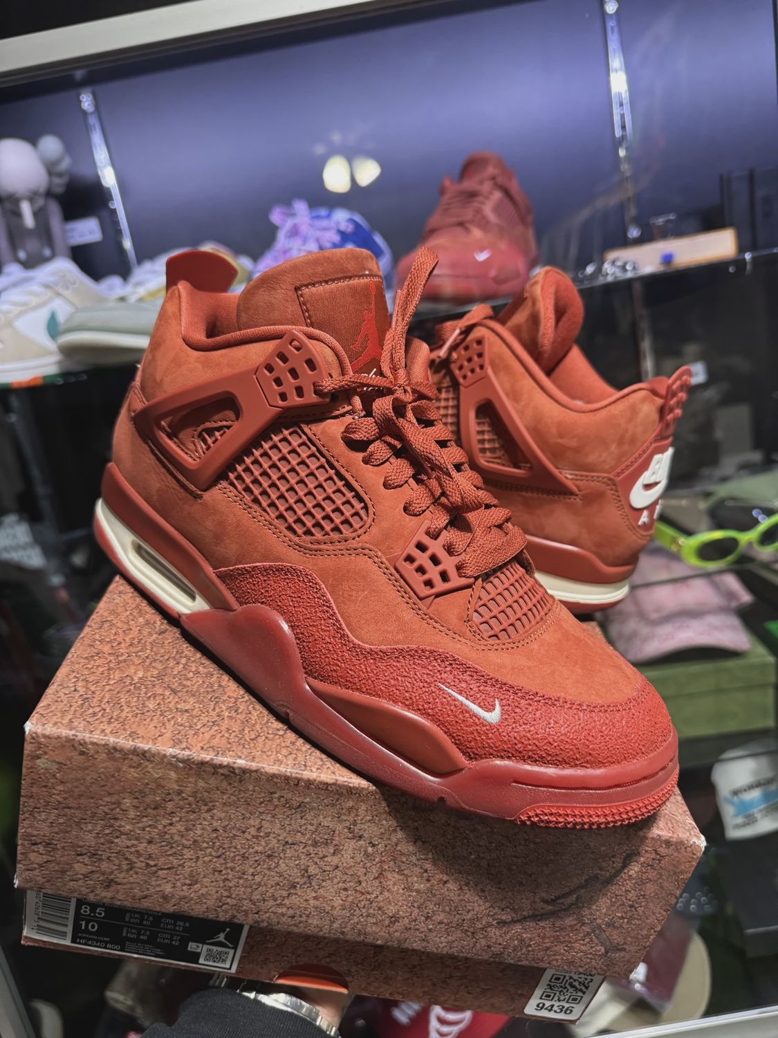 Air Air Jordan 4 Retro Original SP Nigel Sylvester Brick by Brick • Pre-Owned [5824]