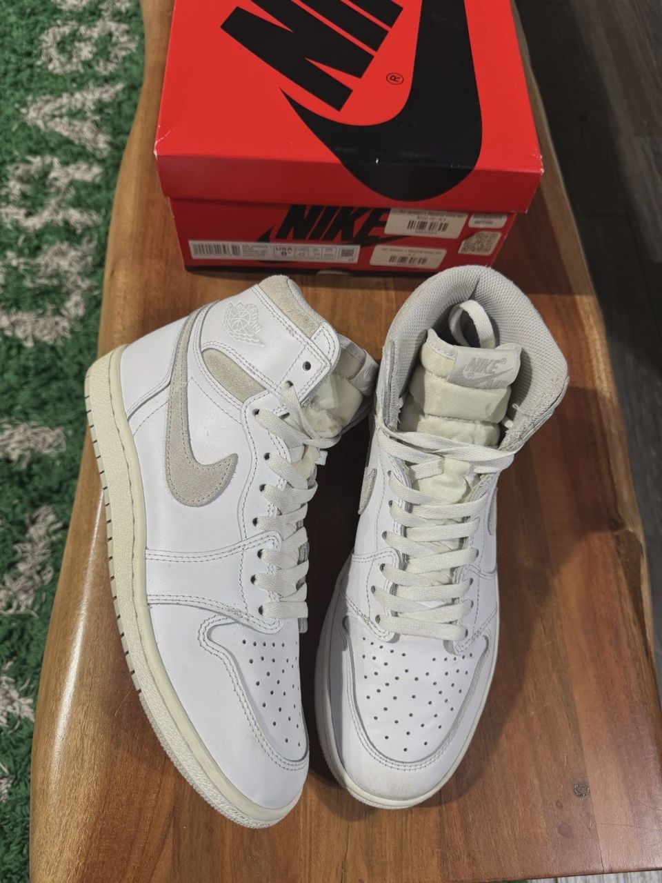 Air Jordan 1 Retro High '85 Neutral Grey • Pre-Owned [7987]