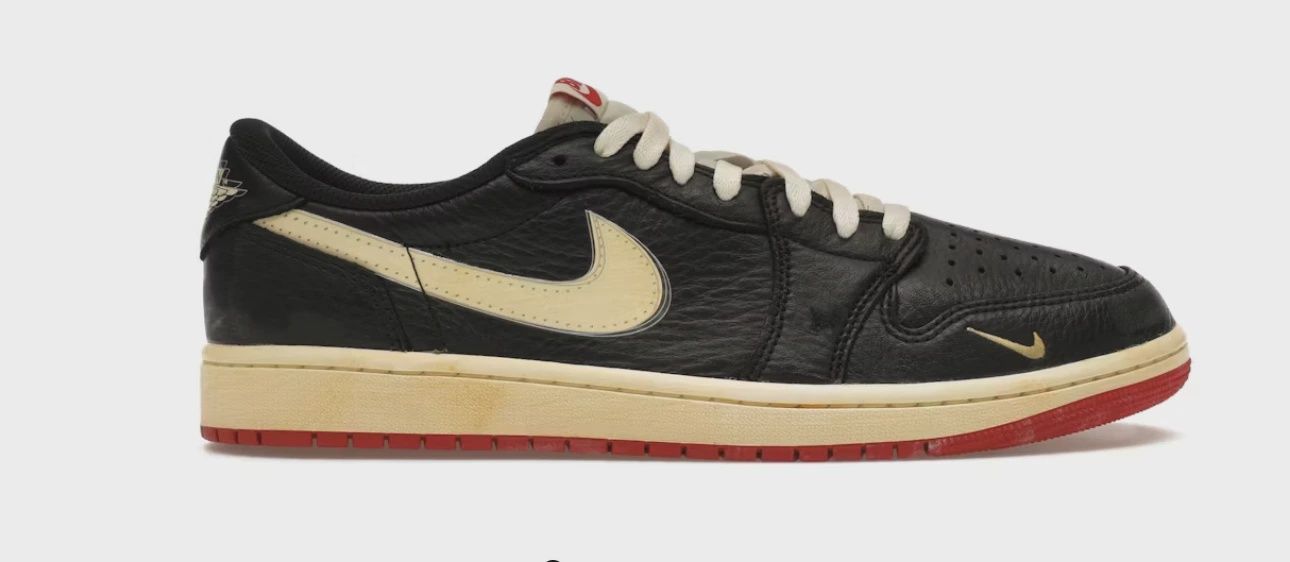 Air Jordan 1 Retro Low Original Nigel Sylvester Better With Time • Brand New [4509]