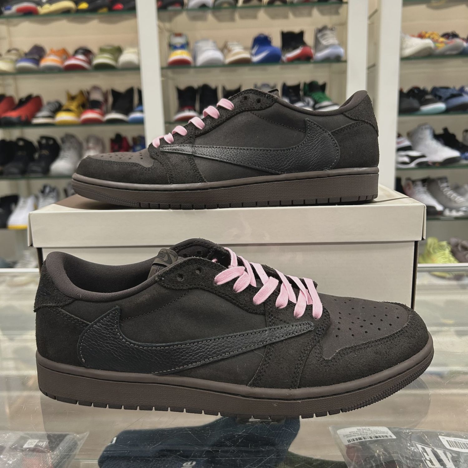 Air Jordan 1 Retro Low Original SP Travis Scott Velvet Brown • Pre-Owned [2602]