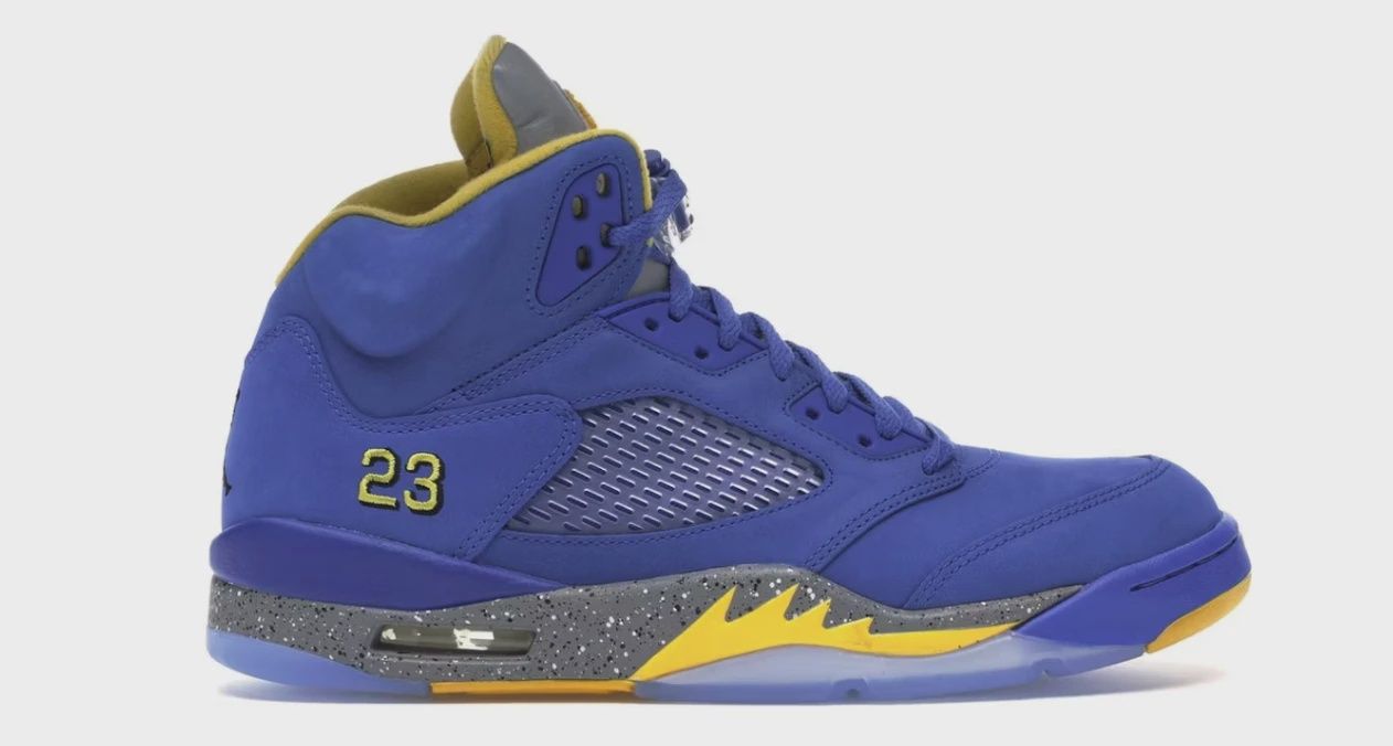 Air Jordan 5 Retro JSP Laney Varsity Royal Blue • Brand New [4027]