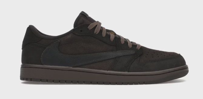 Air Jordan 1 Retro Low Original SP Travis Scott Velvet Brown • Brand New [4377]