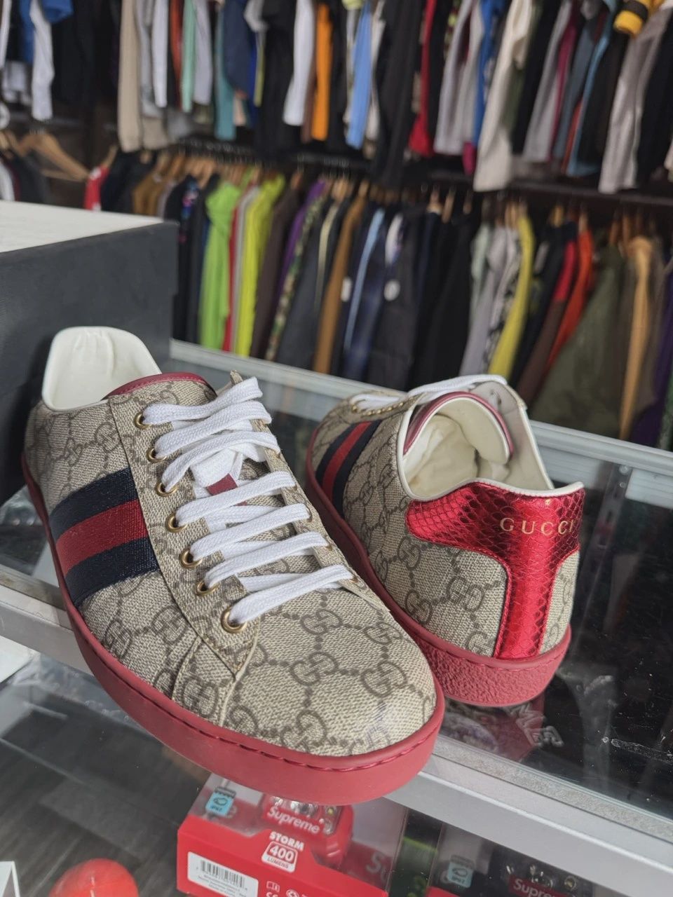 Gucci Ace Sneaker size 10 • Pre-Owned [0102]