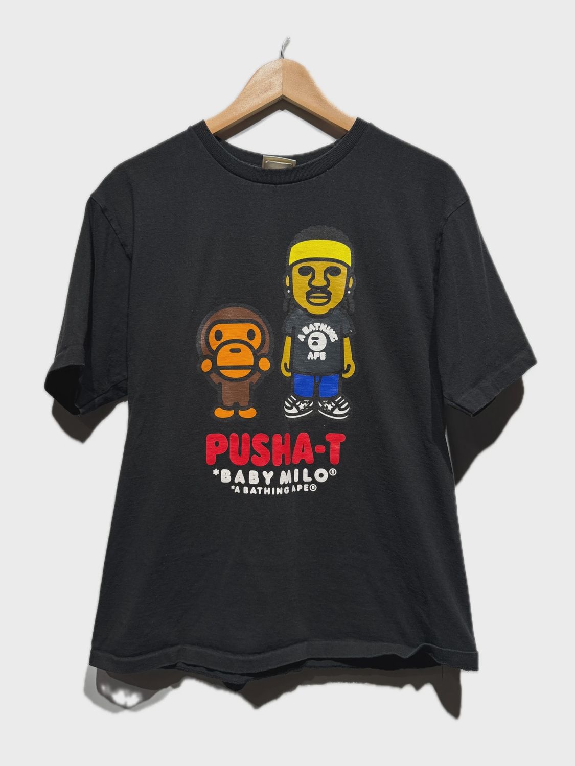 Bape Baby Milo x Pusha T size Large • Pre-Owned [4187]