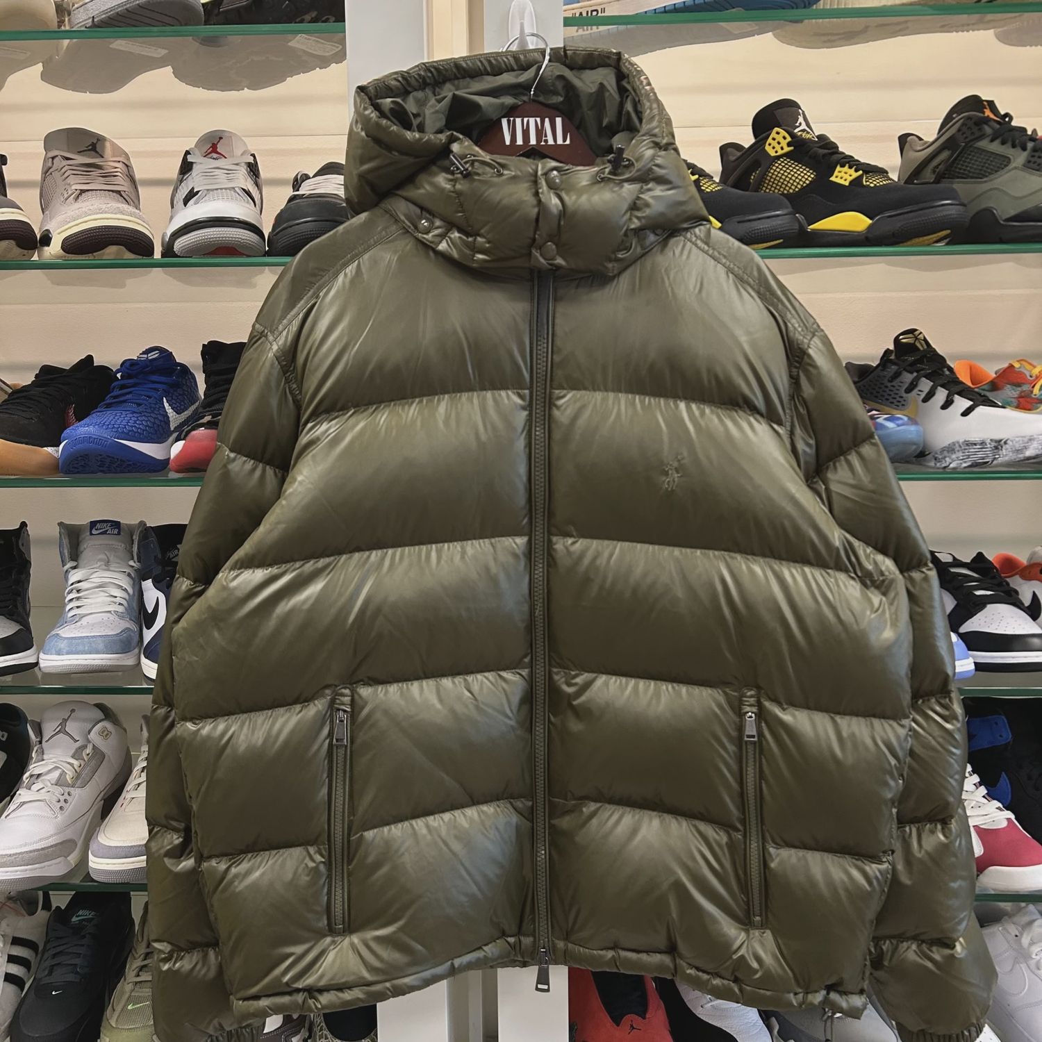 Polo Glossy 650 Fill Power Down Puffer Jacket • Brand New [8333]