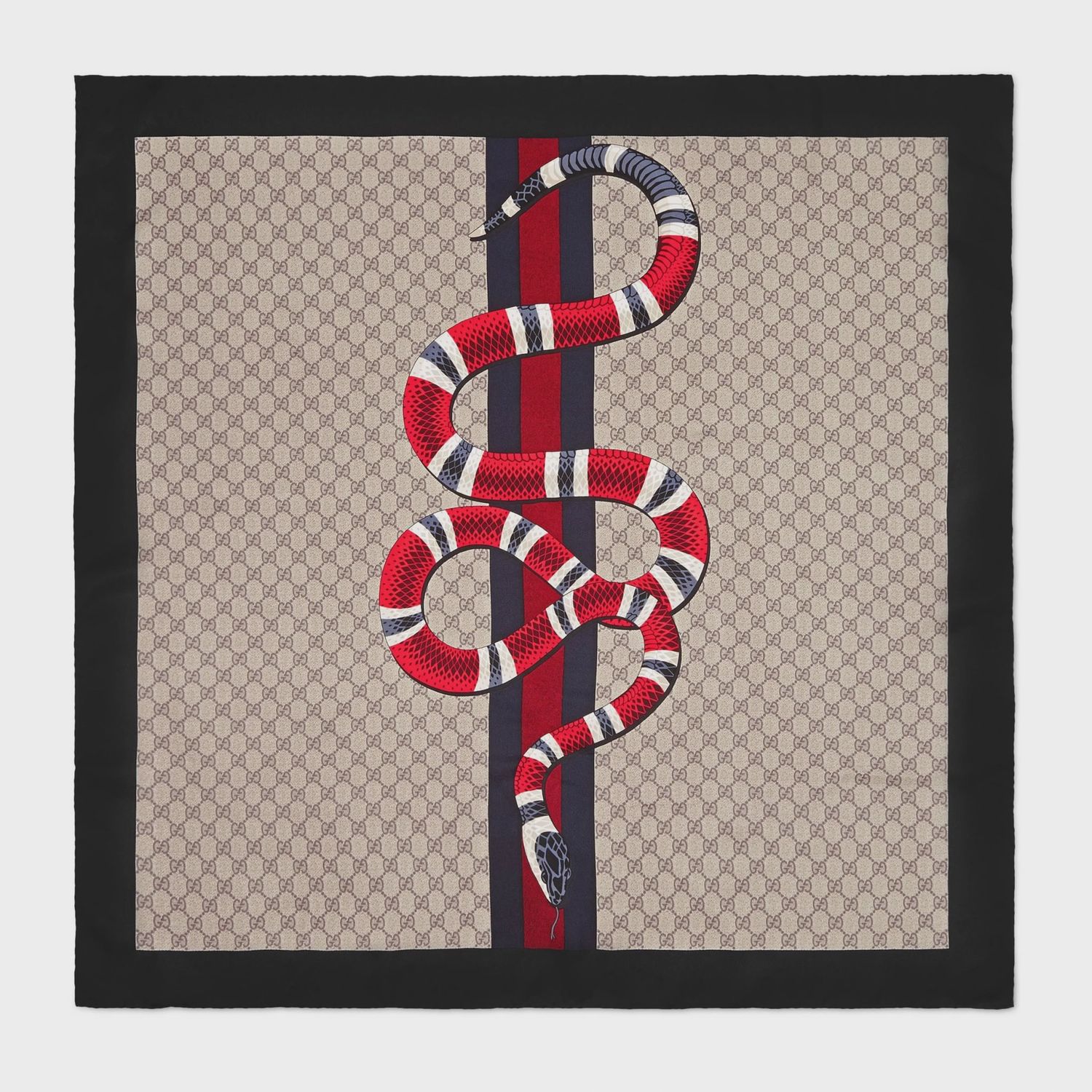 Gucci Scarf King Snake • Brand New [7459]