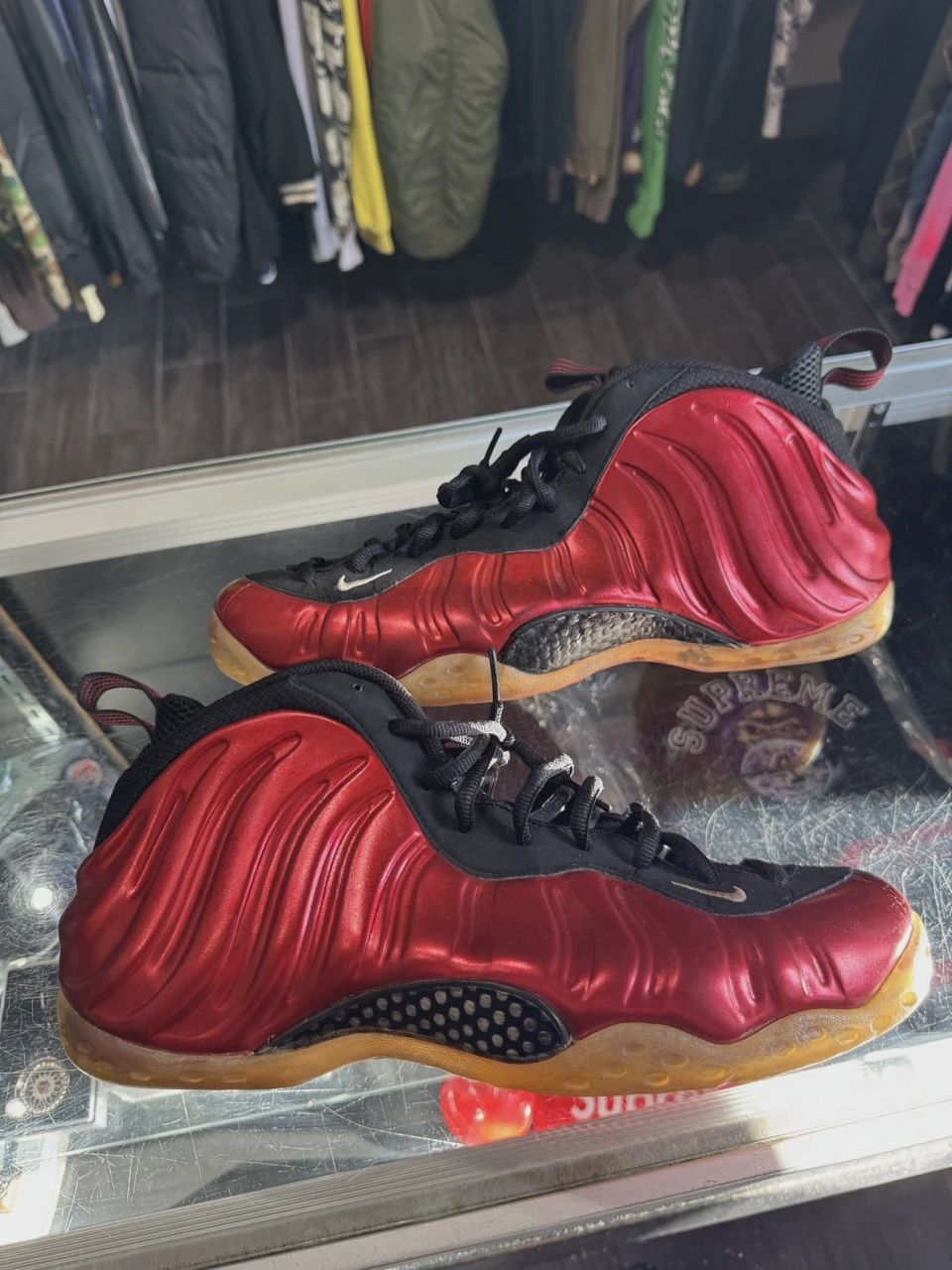 Nike Air Foamposite One Metallic Red (2017) No Box• Pre-Owned [2650]