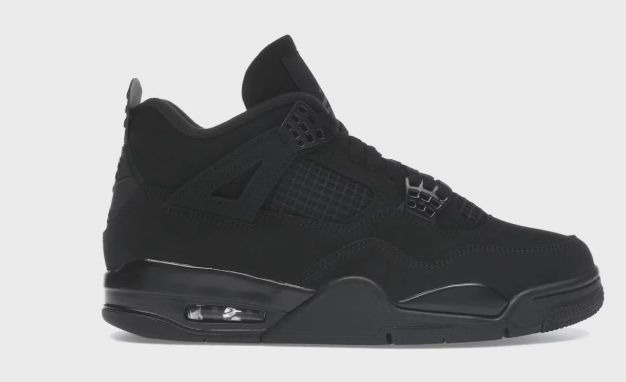 Air Jordan 4 Retro Black Cat (2025) • Brand New [1224]