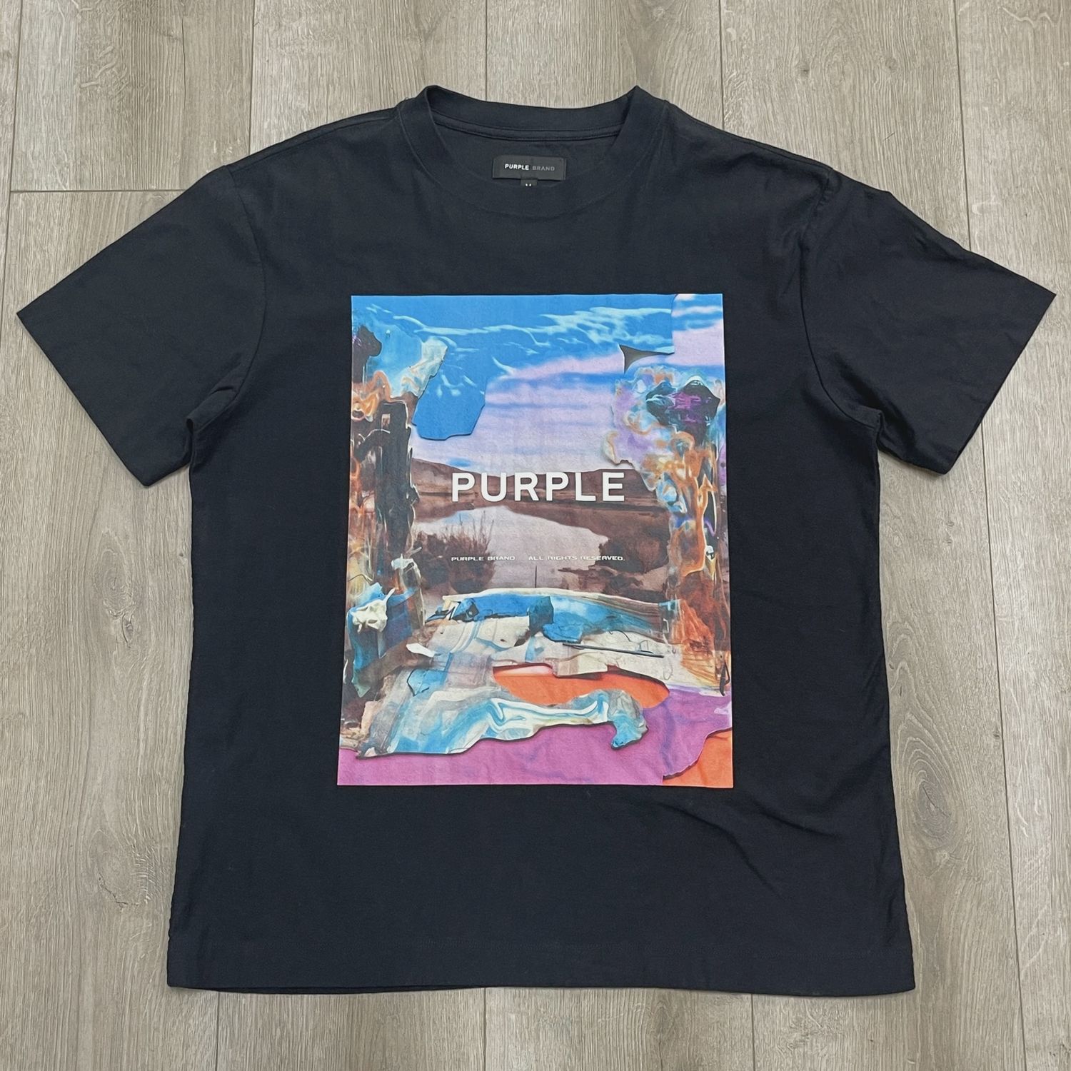 Purple Brand Vibrant Inferno Tee • Pre-Owned [4846]