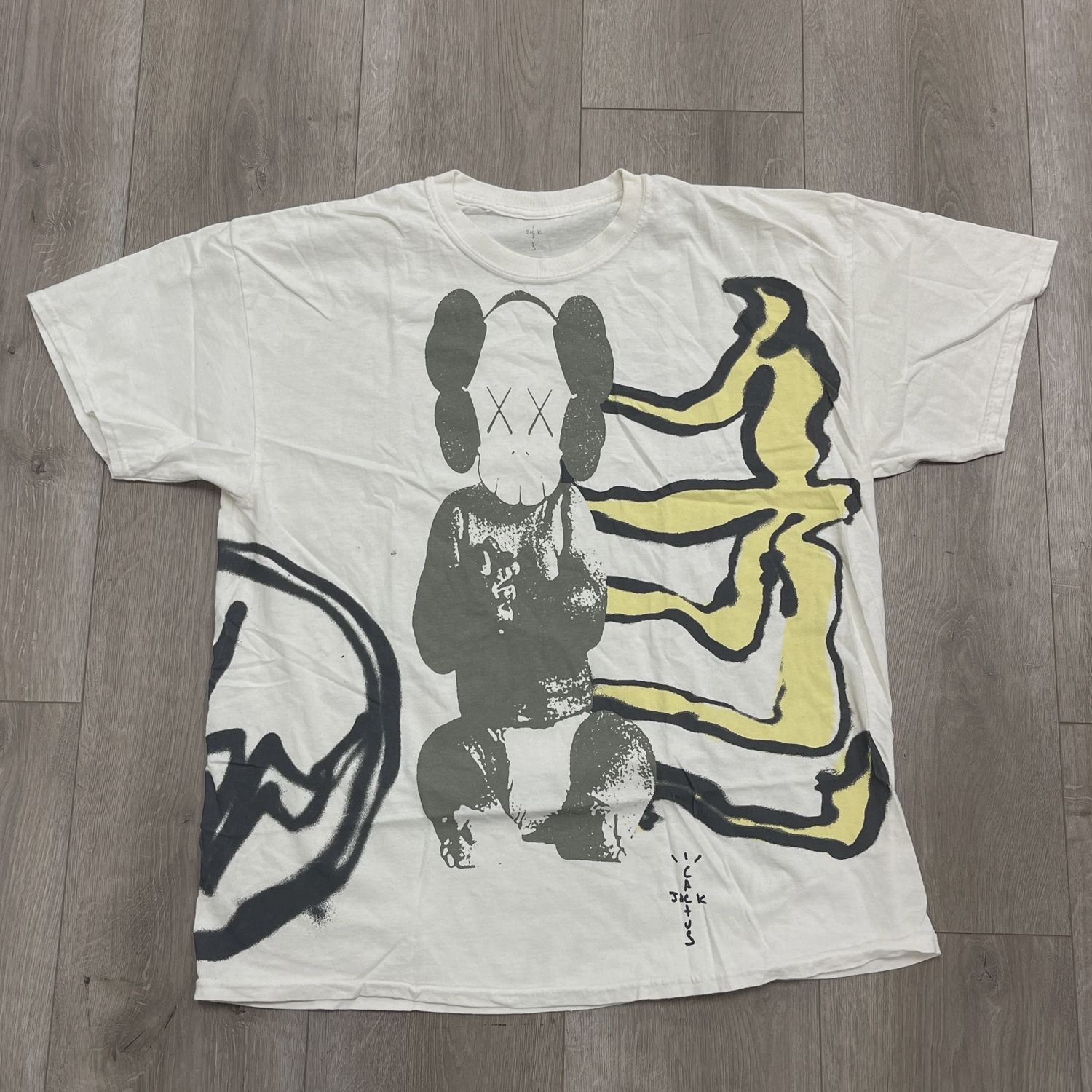 Travis Scott Cactus Jack + Kaws For Fragment Tee • Brand New [6650]