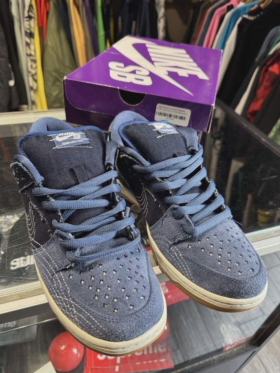Nike SB Dunk Low Denim Sashiko • Pre-Owned [3068]
