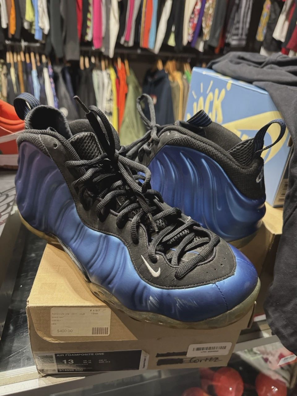 Nike Air Foamposite One Royal Blue Blue (2011) • Pre-Owned [4901]