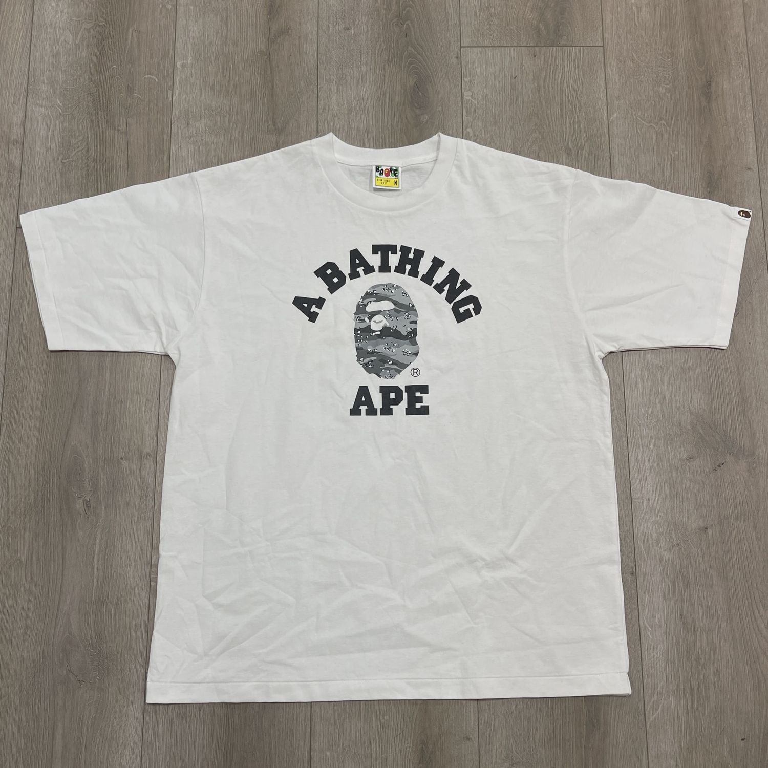 BAPE COLLEGE LOGO TEE • Pre-Owned [6300]